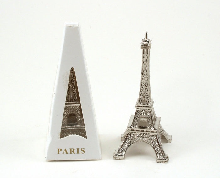 3 inch Silver Mini Eiffel Tower Figurine 1 Piece - artcovecrafts.com