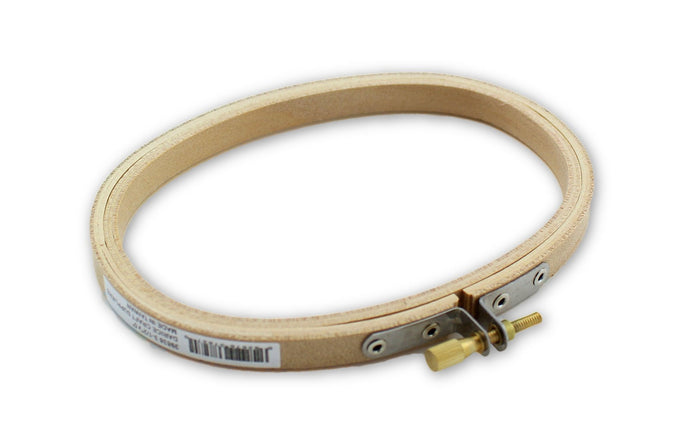 3 x 5 inch Small Oval Wooden Hand Embroidery Hoops Bulk 12 Pieces - artcovecrafts.com