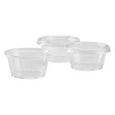 3.25 OZ PORTION CUP / EMPRESS  / CLEAR (50/50/2500)