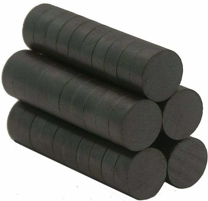 3/4 Inch Round Magnets Bulk 144 Pieces Super Strong for Crafts 1/8 inch thickness - artcovecrafts.com