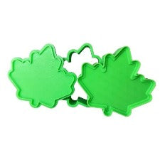 3D Printed Maple Leaf Bath Bomb Mold