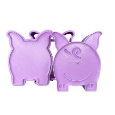 3D Printed Pig Bum Bath Bomb Mold