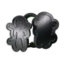 3D Printed Voodoo Doll Bath Bomb Mold