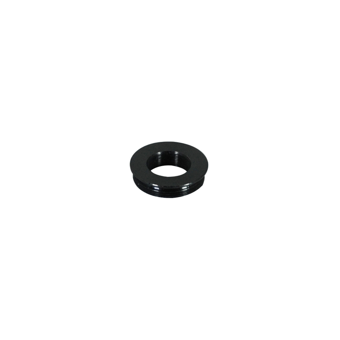4/5″x1/36″ / M12x0.75 Objective Convertible Adapter, SKU OB02014921, three quarter front view