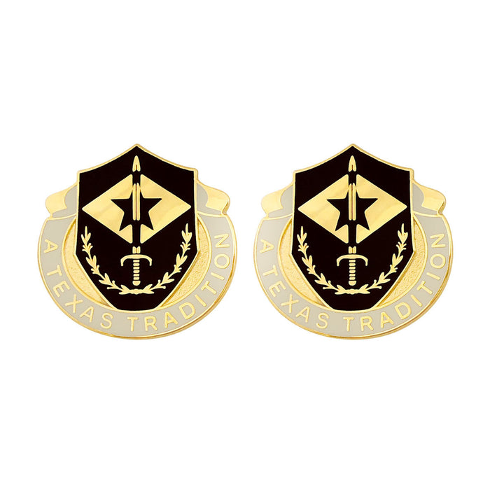 49th Finance Battalion Unit Crest (A Texas Tradition) Army Unit Crests