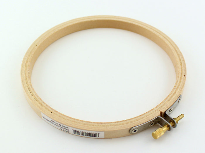 5 inch Round Wooden Embroidery Hoops Bulk 12 Pieces - artcovecrafts.com