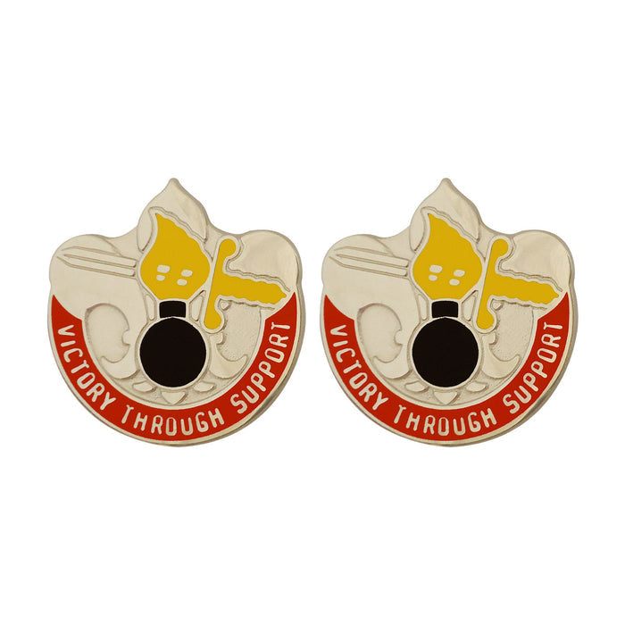 51st Maintenance Battalion Unit Crest (Victory Through Support) Army Unit Crests