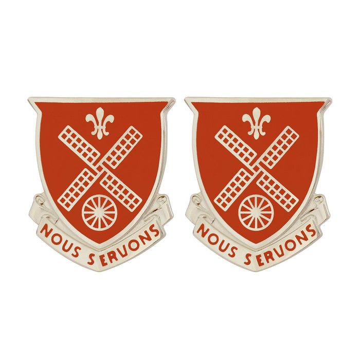 52nd Engineer Battalion Unit Crest (Nous Servons) Army Unit Crests