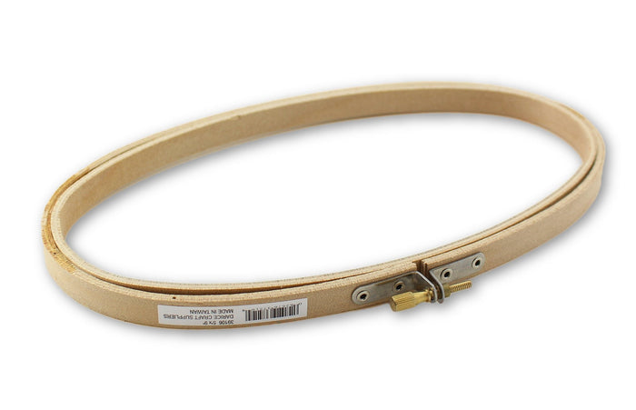 5x9 inch Large Oval Wooden Hand Embroidery Hoops Bulk 6 Pieces - artcovecrafts.com