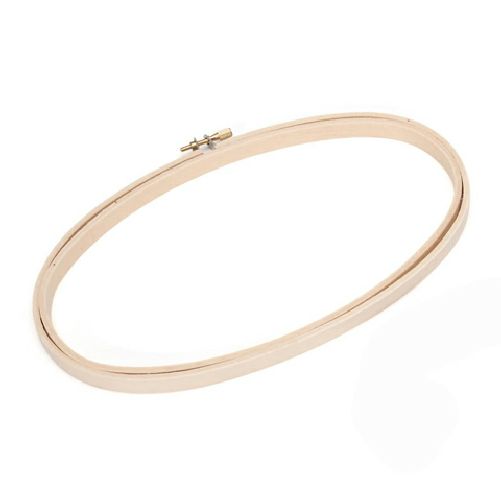 5x9 inch Large Oval Wooden Hand Embroidery Hoops Bulk 6 Pieces - artcovecrafts.com
