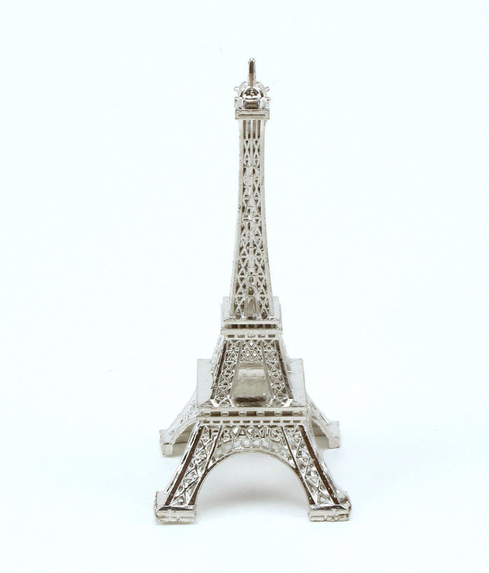 6 inch Silver Small Eiffel Tower Figurine 1 Piece - artcovecrafts.com
