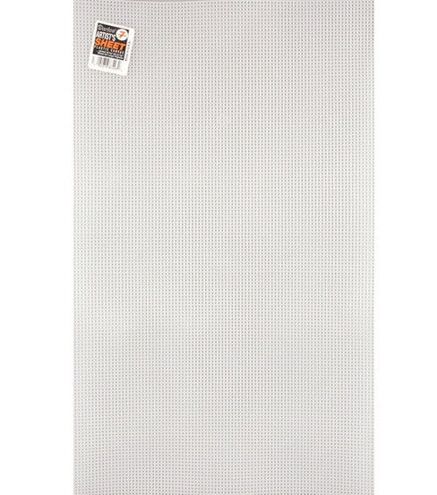7 Mesh Count Plastic Canvas Artist Sheet Bulk Wholesale 13 x 22 inch (48 Sheets)