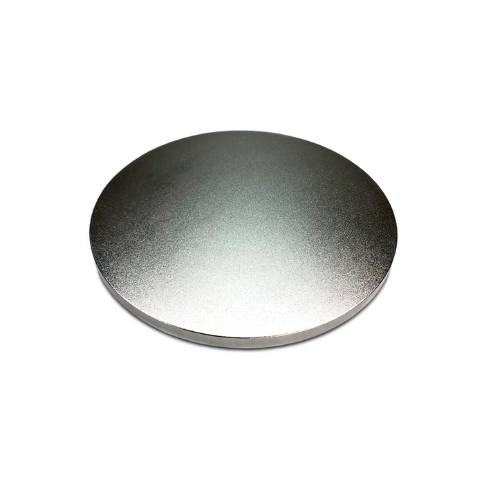 95mm Metal Microscope Stage Plate (3 3/4 inch Diameter), SKU SA02141105, three quarter front view