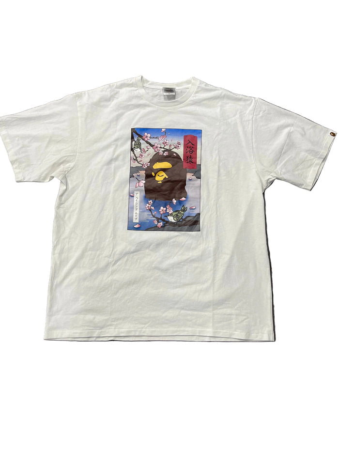 A Bathing Ape "Blue College Graphic"