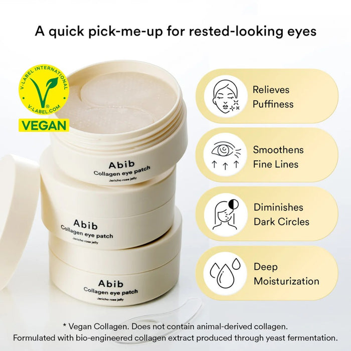 Abib Collagen Eye Patch Jericho Rose Jelly 60pcs
