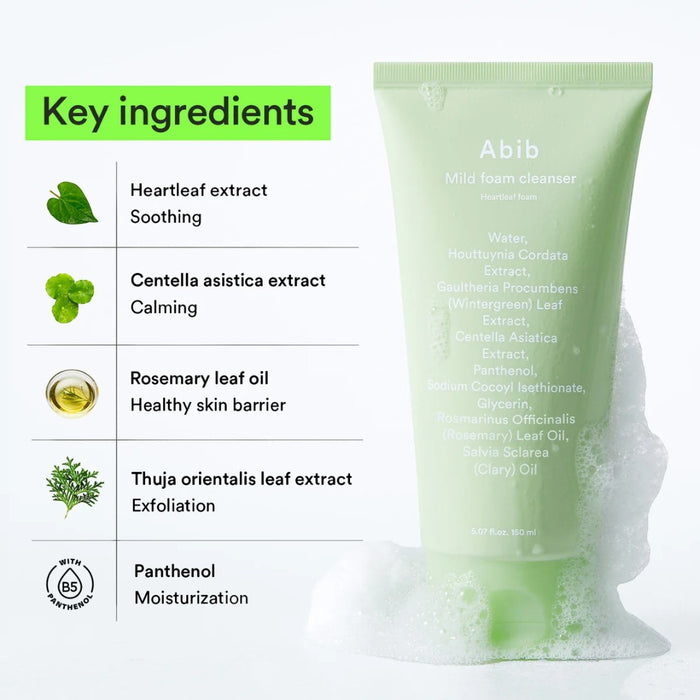 Abib Foam Cleanser Heartleaf Foam 150ml