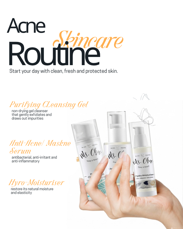 Acne Skincare Essential Set of 3
