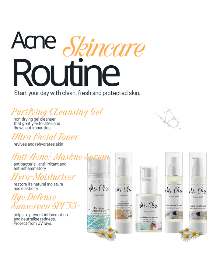 Acne Skincare Routine - Spring Time Limited Edition