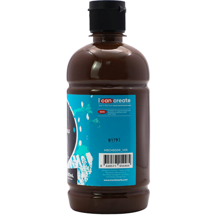 Acrylic Colour Signature 500ml (16.9 US fl.oz) - Burnt Umber