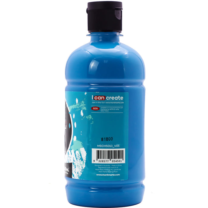 Acrylic Colour Signature 500ml (16.9 US fl.oz) - Cerulean Blue