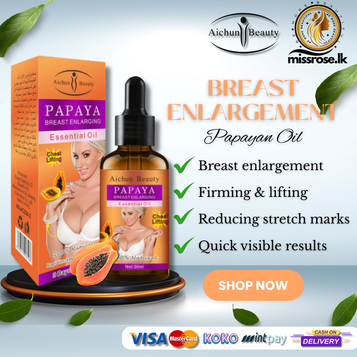 Aichun Beauty Papaya Breast Enlarging Essential Oil 30ml