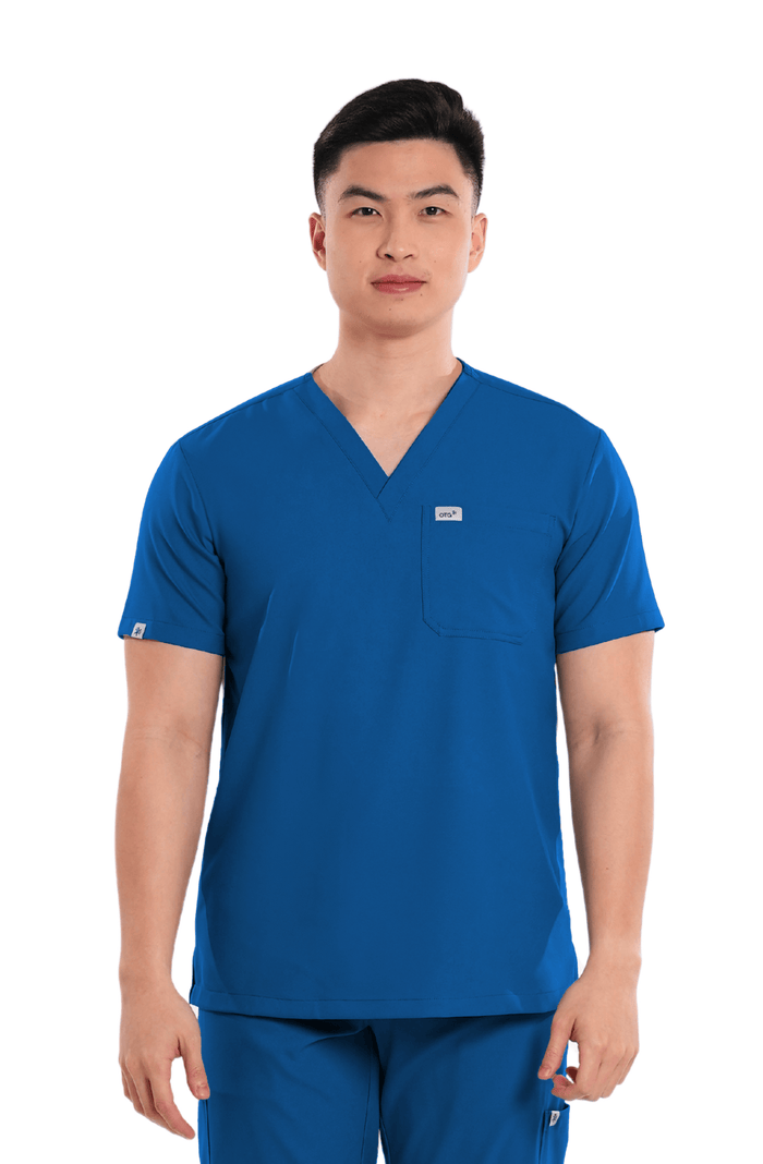 Airstretch® Custom Fit V-Neck Men Scrub Top