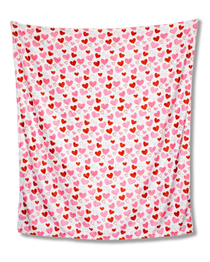 All You Need is Love Throw   Pink/Multi   50x60