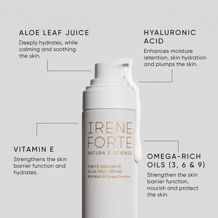 Irene Forte-Aloe Face Cream-Skincare-IreneForteAloeFaceCream3-The Detox Market |