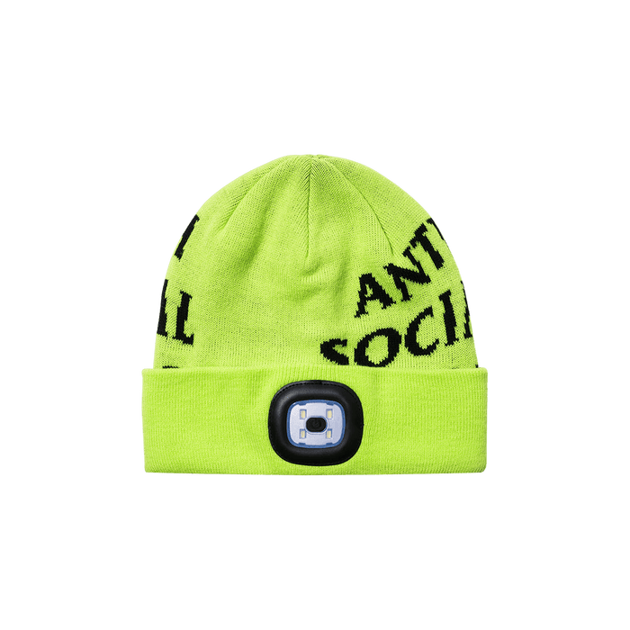 Anti Social Club Blair Switch Beanie "Black/Neon"