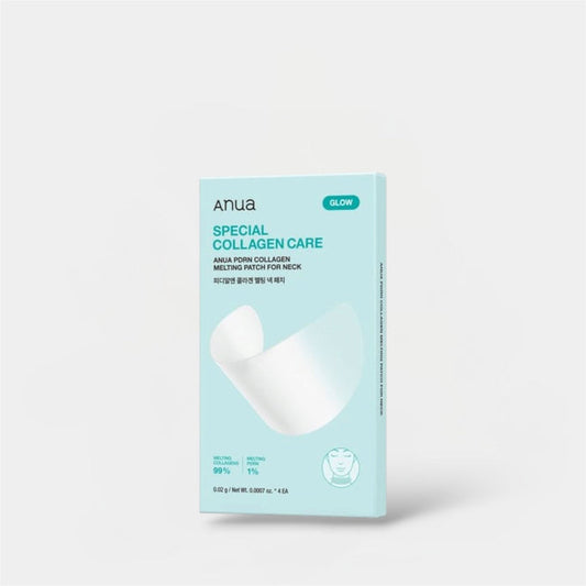 Anua PDRN Collagen Melting Patch For Neck (4 Patches) لصقة أنوا بي دي آر إن الكولاجينية المذابة للرقبة - Princess Cosmetics Qatar