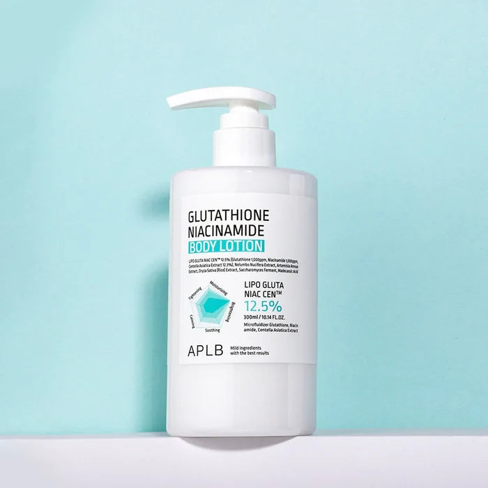 APLB Glutathione Niacinamide Body Lotion لوشن مرطب للجسم بالنياسيناميد