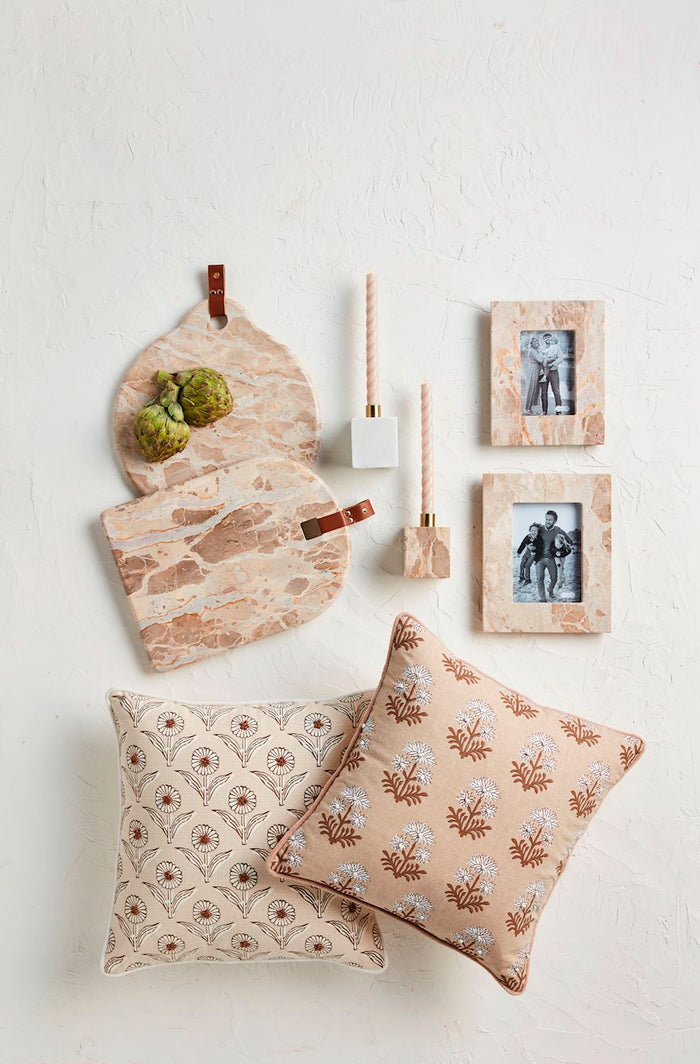 Arch Tan Marble Board - Madison's Niche