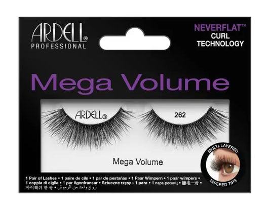 ARDELL Mega Volume Never Flat Curling Technology 262 رموش صناعية من ارديل
