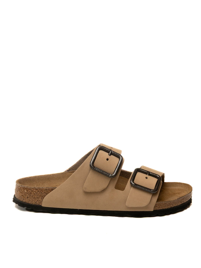 BIRKENSTOCK Arizona fibbia wire nabuk sandcastle ARIZONA 1031579-SANDCASTLE