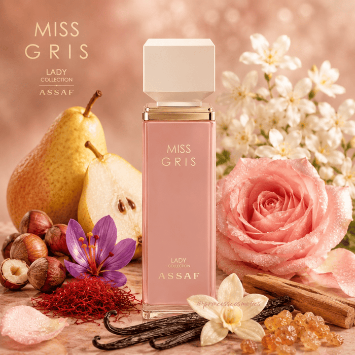 ASSAF Miss Gris 100ml آساف الآنسة غريس - Princess Cosmetics Qatar