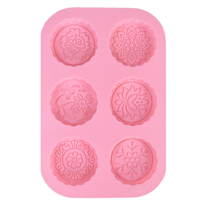Assorted Mandala Silicone Soap Mold