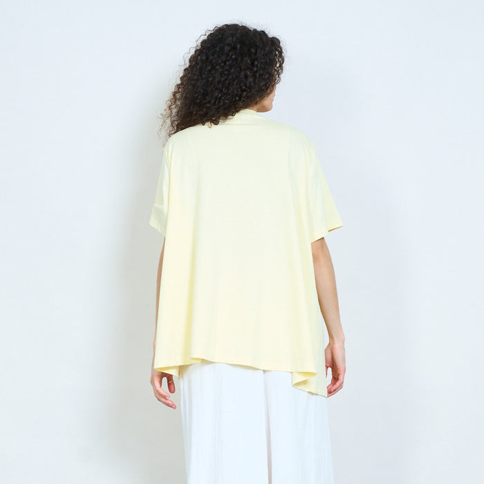 Asymmetric blouse with embellished side detail wholesale