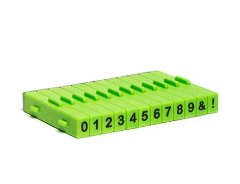 Attachable Numbers Stamp Set