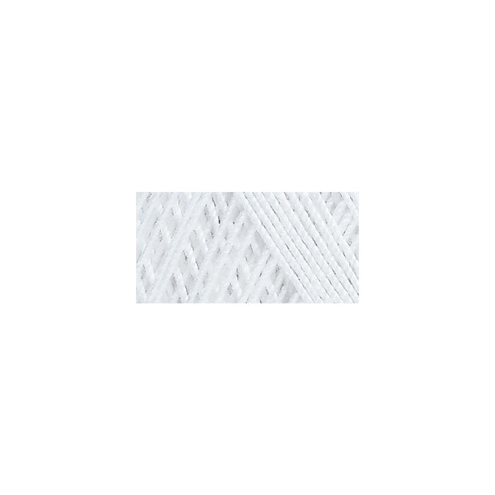 Aunt Lydia's White Classic Crochet Thread Size 10 Jumbo 2730 Yards - artcovecrafts.com