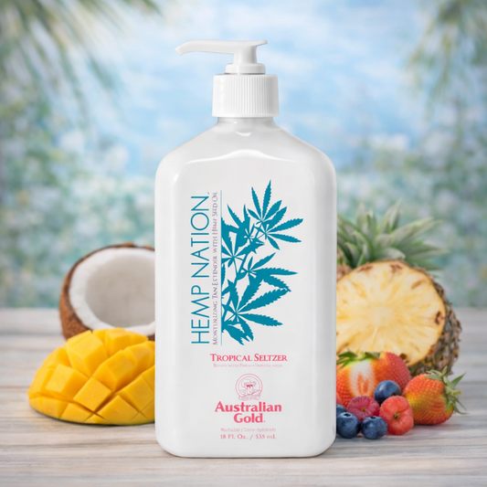 Australian Gold - Hemp Nation Body Lotion - Tropical Seltzer - 535ml