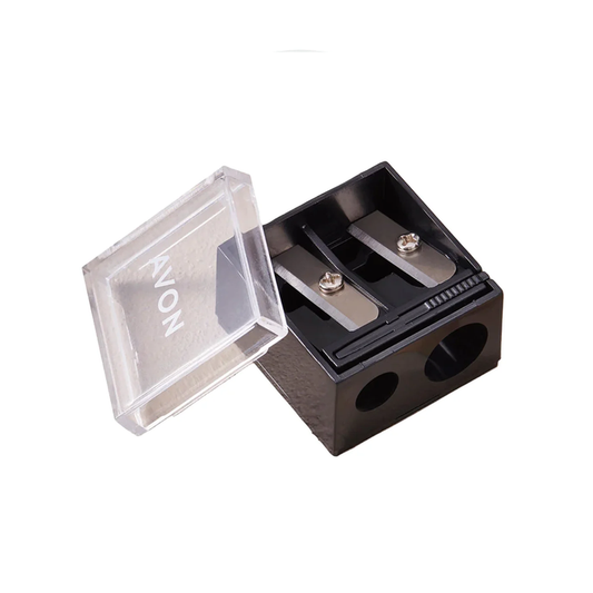 Avon Black Double Pencil Sharpener