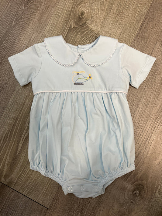 Baby Sen Brady Helicopeter Knit Bubble-Blue