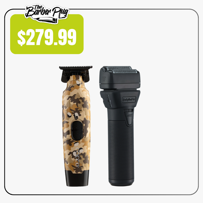 Babyliss FX One Shaver with Cocco Hyper Veloce Trimmer Combo