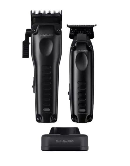 BaBylissPRO Black Compact Clipper & Trimmer Set (FX8272PKMB)