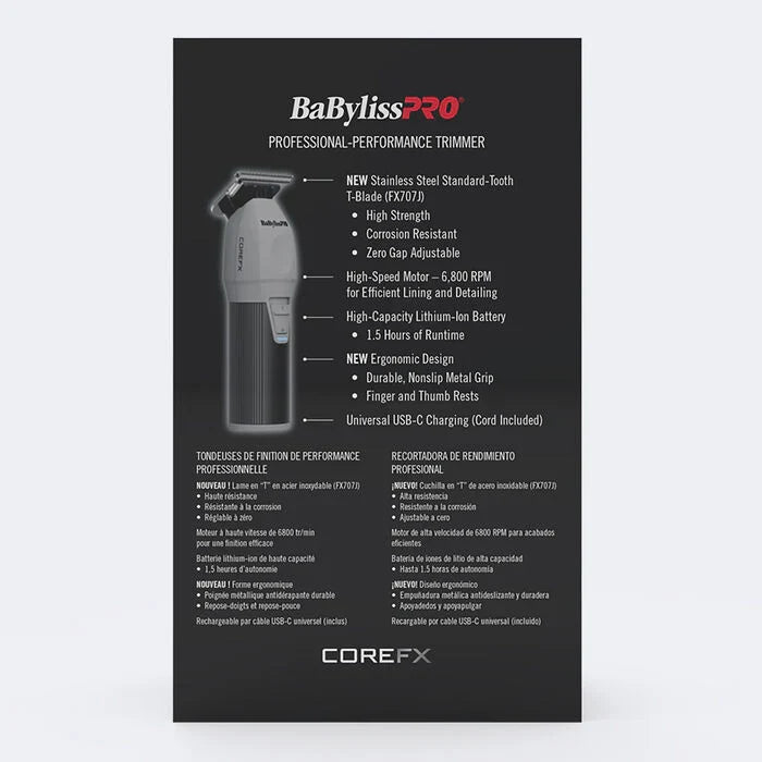 BaBylissPRO Compact CoreFX Cordless Trimmer (FX76)