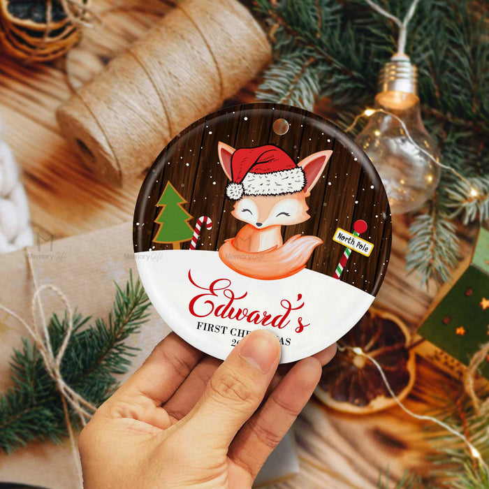 babys 1st christmas ornament