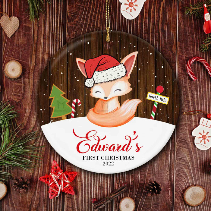 babys 1st christmas ornament
