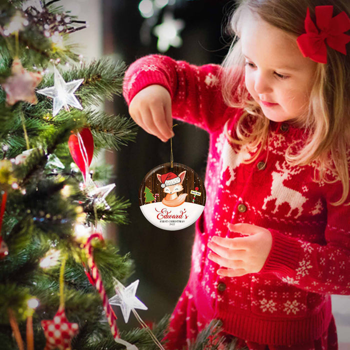 babys 1st christmas ornament