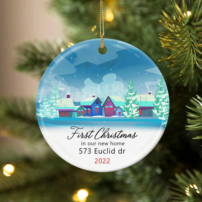 baby's first christmas ornament