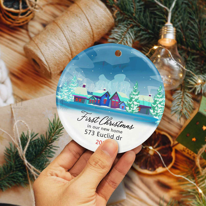 baby's first christmas ornament